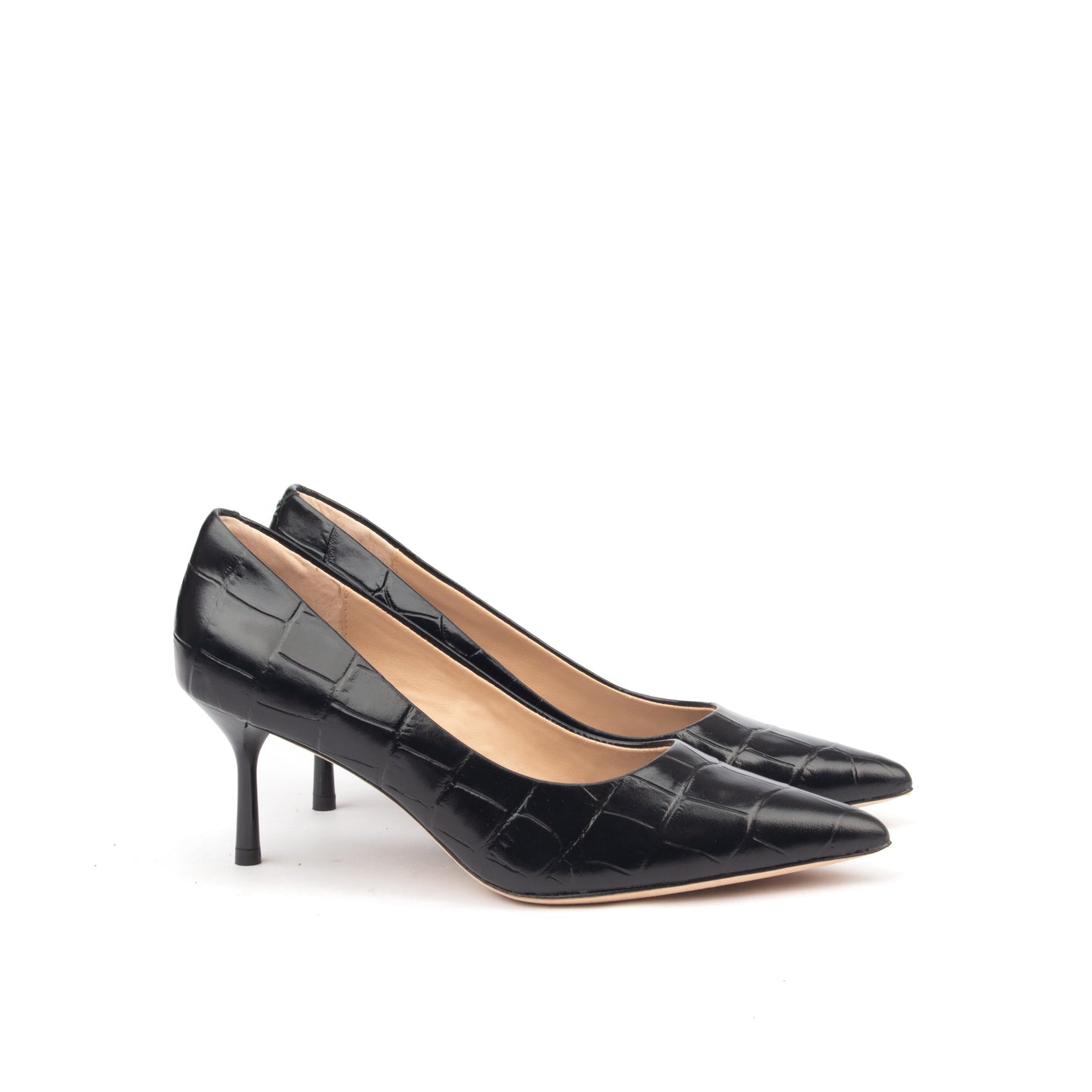 Re-Imagine Croc – Croc Print Leather Pumps