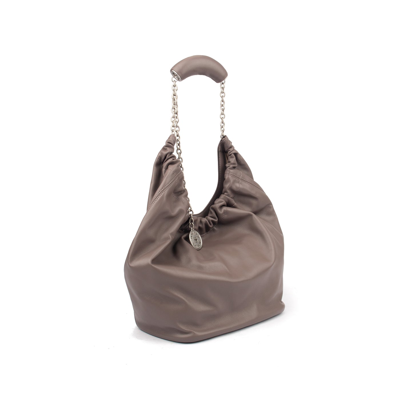 Carbon Handbag – Premium Nappa Leather with Elegant Design