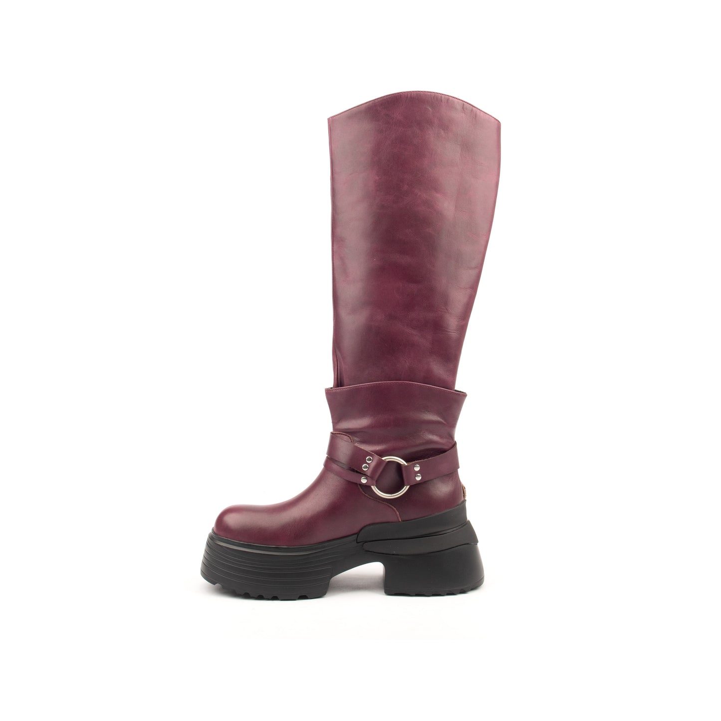 Raw Rebel Tall – The Ultimate Knee-High Biker Boots