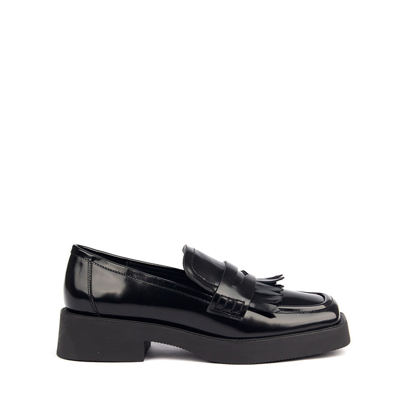 Sophisticated Black Penny Loafers