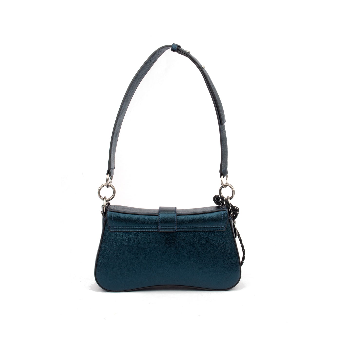 Metallic Nappa & Calf Snake Handbag – A Statement of Luxury