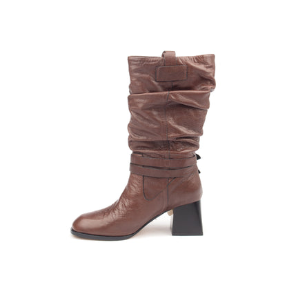 HANNA – Chic Slouch Boots for Effortless Style