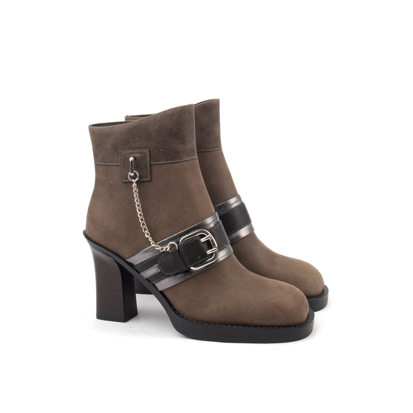 Rinimi Heeled Ankle Boots – Bold, Sophisticated & Timeless