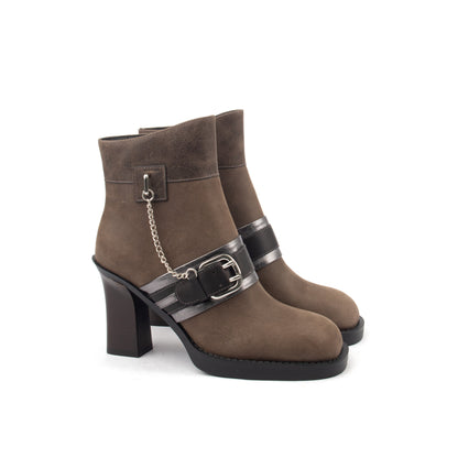 Rinimi Heeled Ankle Boots – Bold, Sophisticated & Timeless