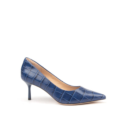 Re-Imagine Croc – Croc Print Leather Pumps