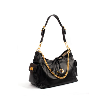 SaintClare Handbag – Nappa Leather Luxury Meets Bold Design