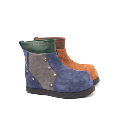 Stud Lacoste Suede Boots – Rugged, Stylish & Unstoppable
