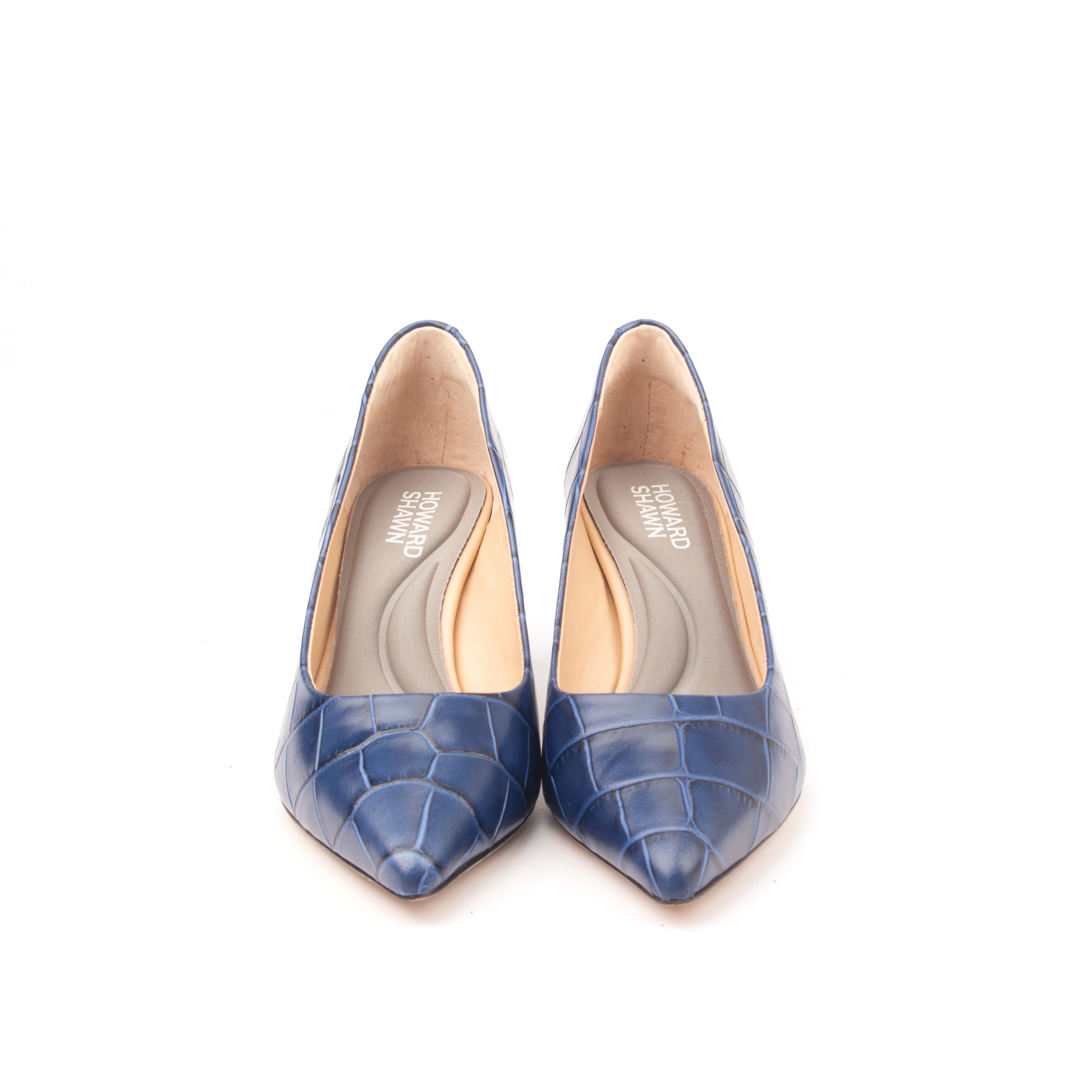 Re-Imagine Croc – Croc Print Leather Pumps