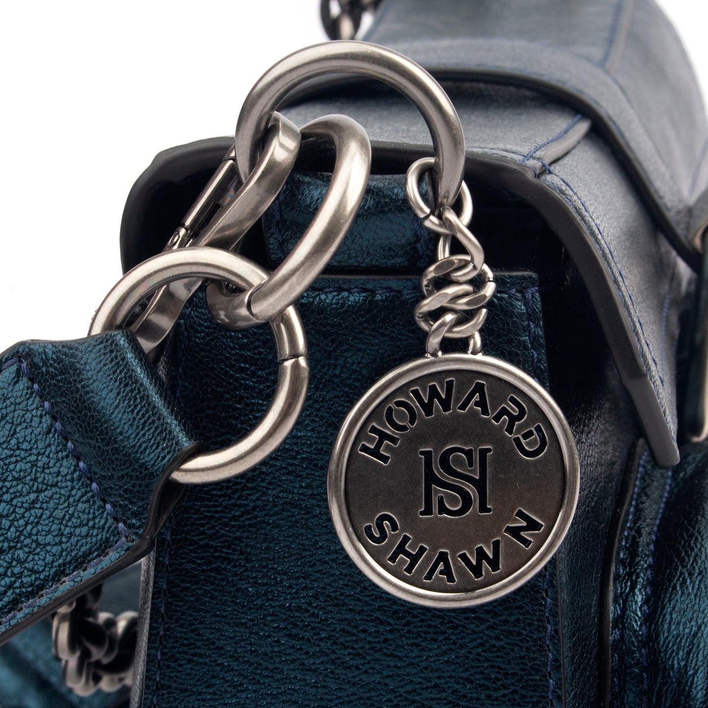 Metallic Nappa & Calf Snake Handbag – A Statement of Luxury