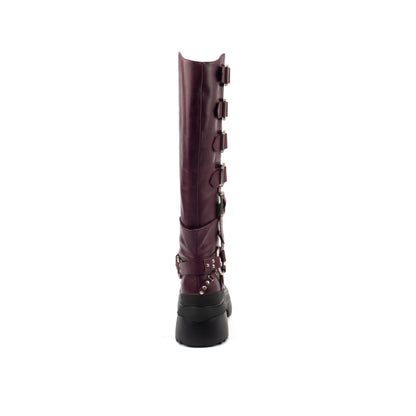 Raw Rebel Tall – The Ultimate Knee-High Biker Boots