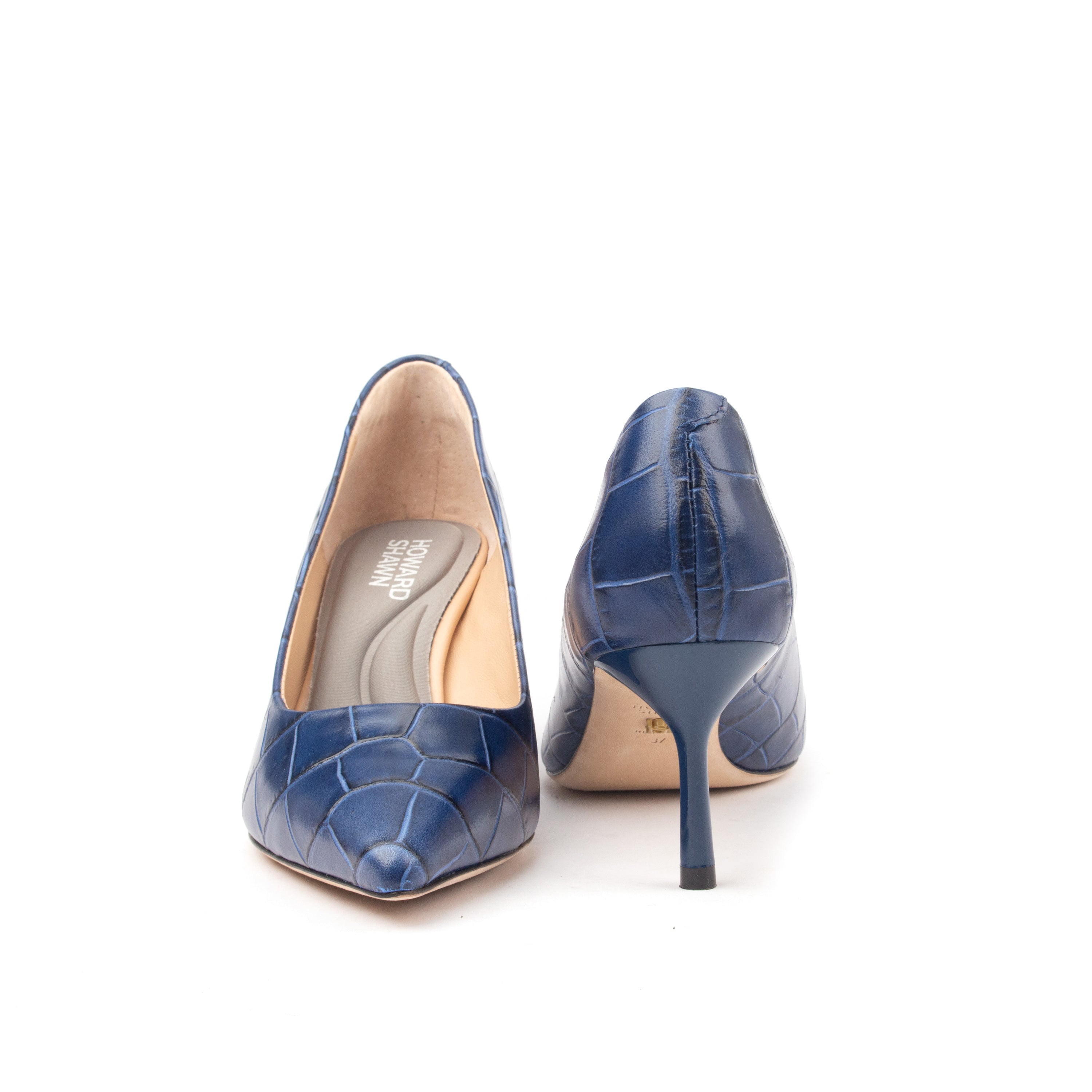 Re-Imagine Croc – Croc Print Leather Pumps