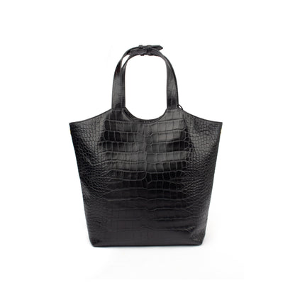 Paris Tote – The Ultimate Croc-Embossed Leather Bag