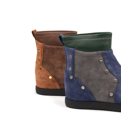 Stud Lacoste Suede Boots – Rugged, Stylish & Unstoppable