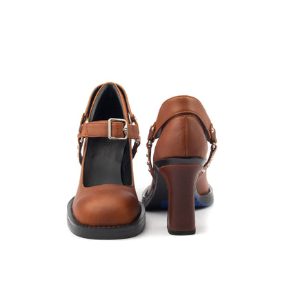Lake Como Heeled Mary Janes – Timeless Elegance with a Rebel Twist