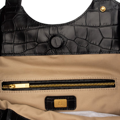 Paris Tote – The Ultimate Croc-Embossed Leather Bag