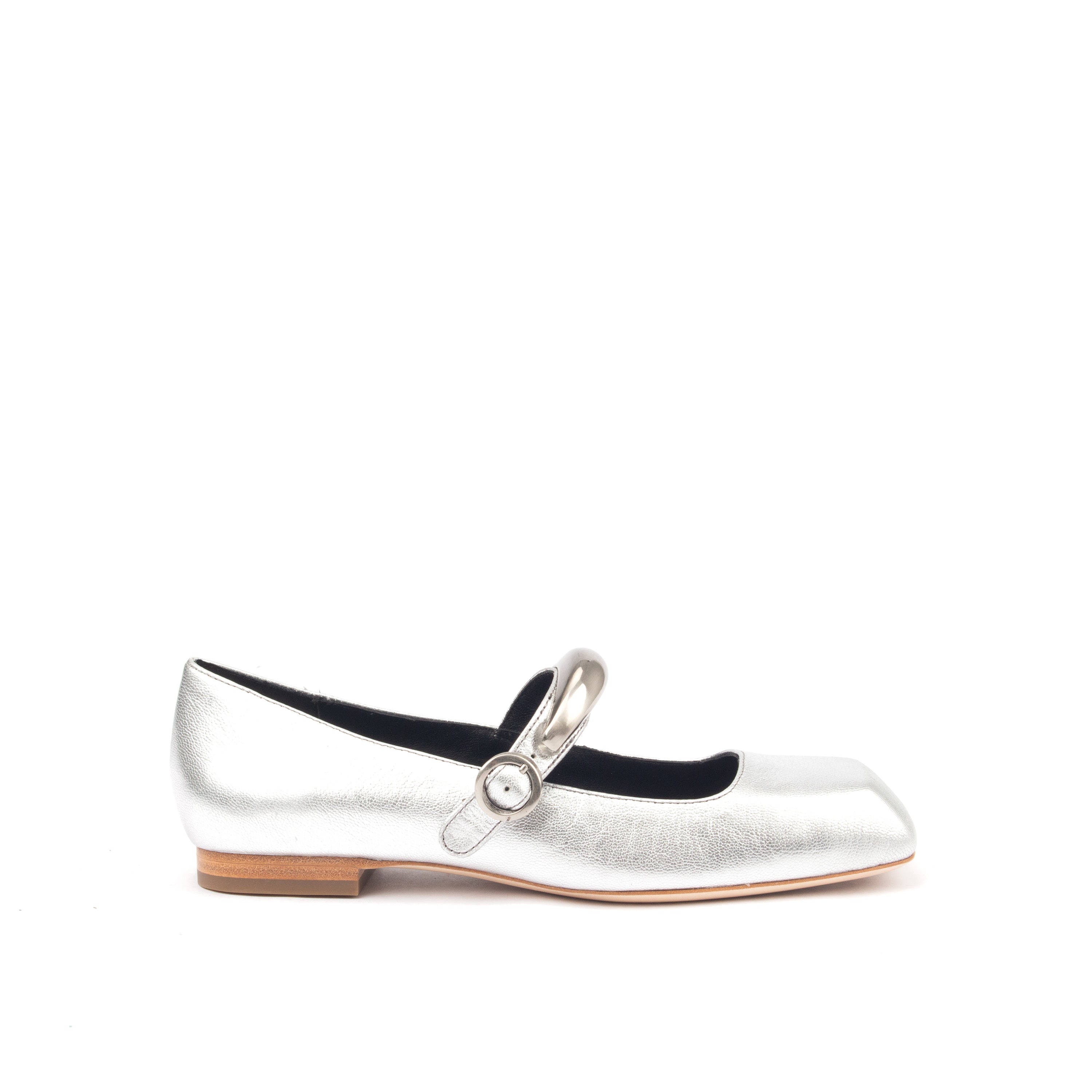 TIMES SQUARE – A Luxe Metallic Flat with Modern Glamour