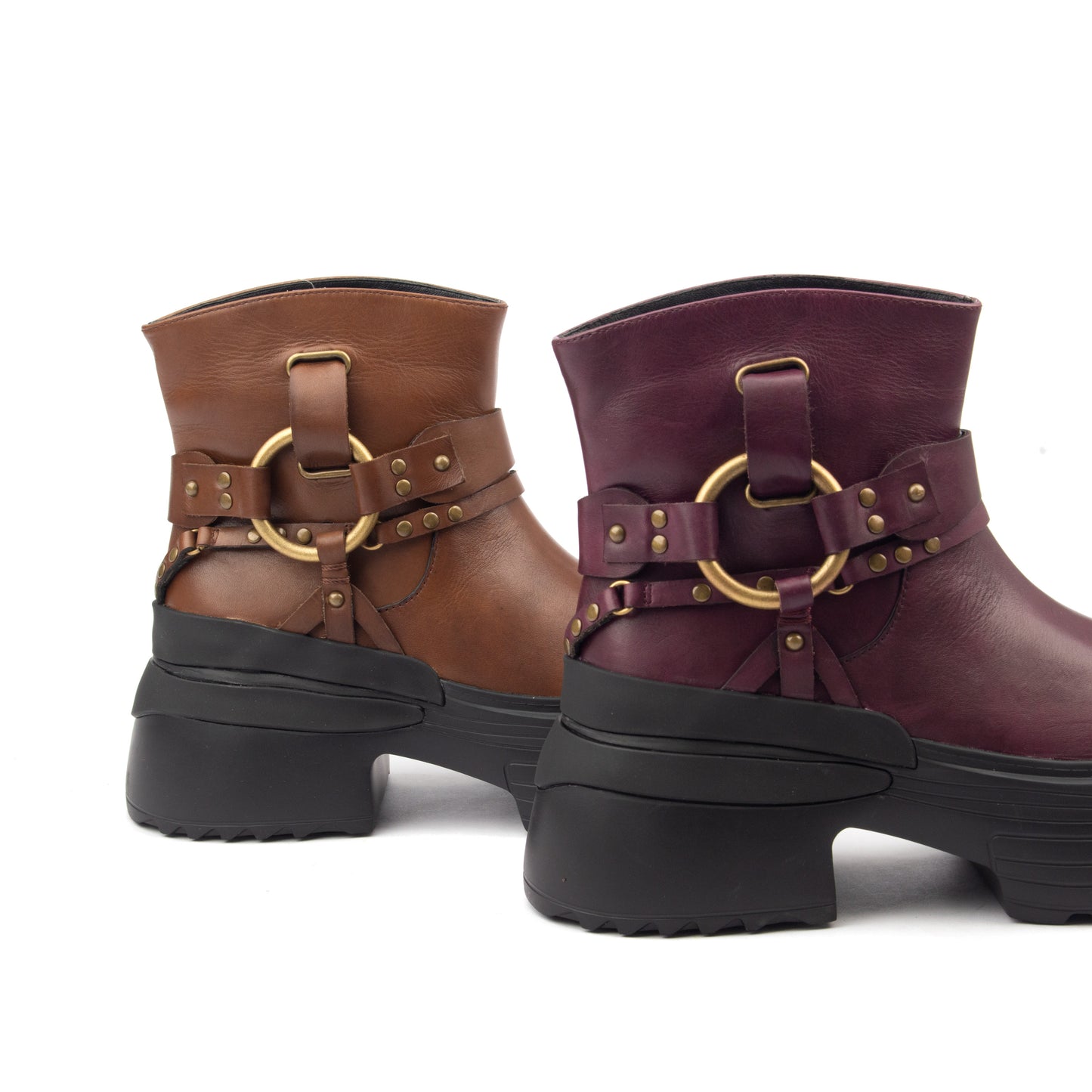 Raw Rebel Low – The Ultimate Ankle Biker Boots