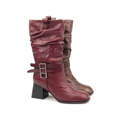 HANNA – Chic Slouch Boots for Effortless Style