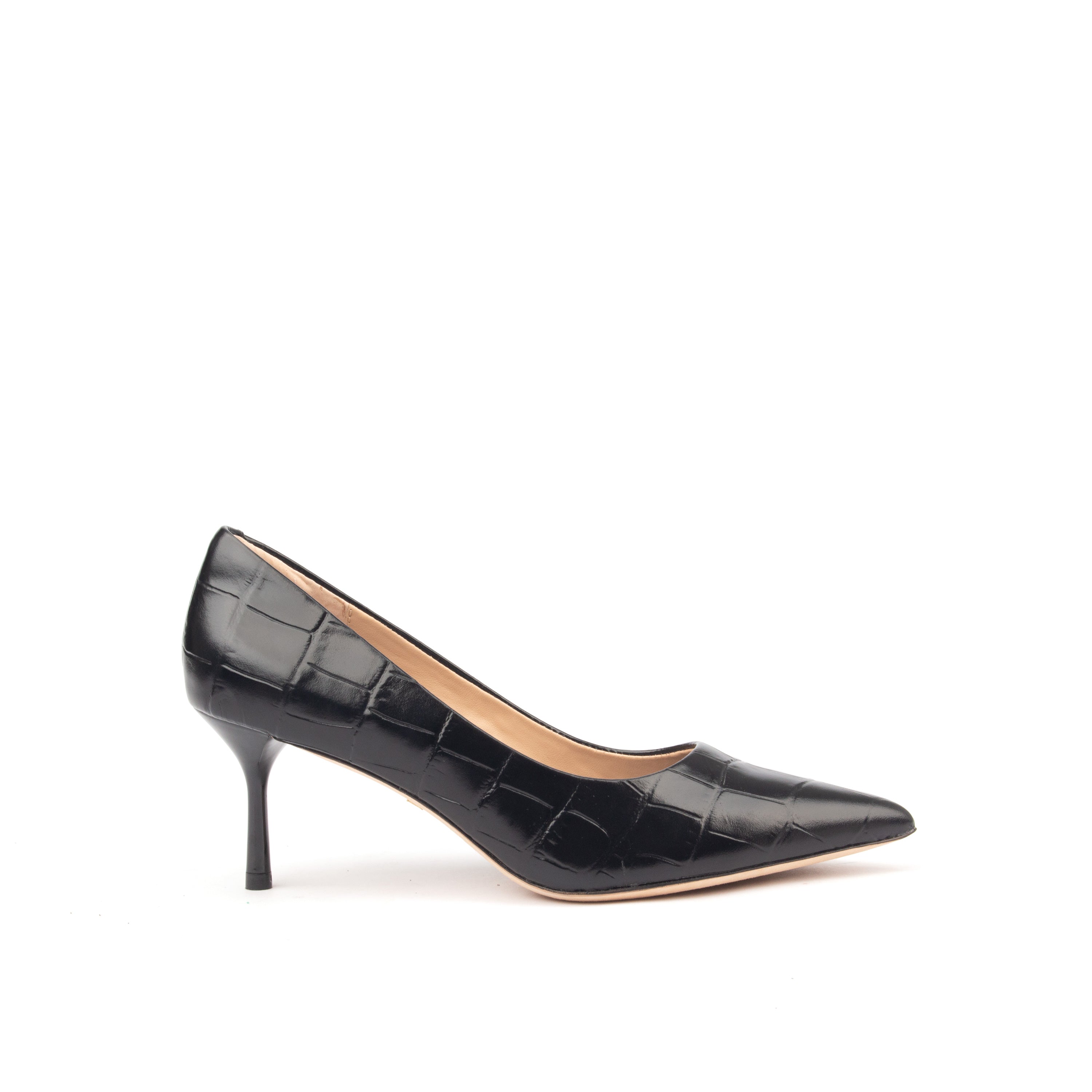 Re-Imagine Croc – Croc Print Leather Pumps