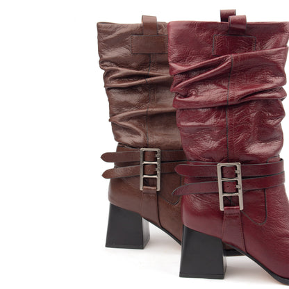 HANNA – Chic Slouch Boots for Effortless Style