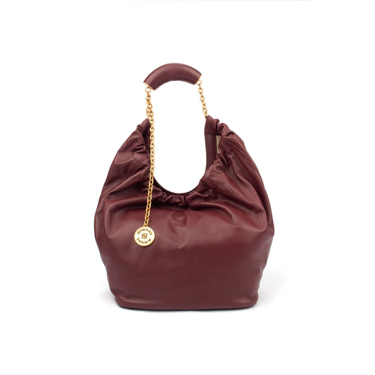 Carbon Handbag – Premium Nappa Leather with Elegant Design