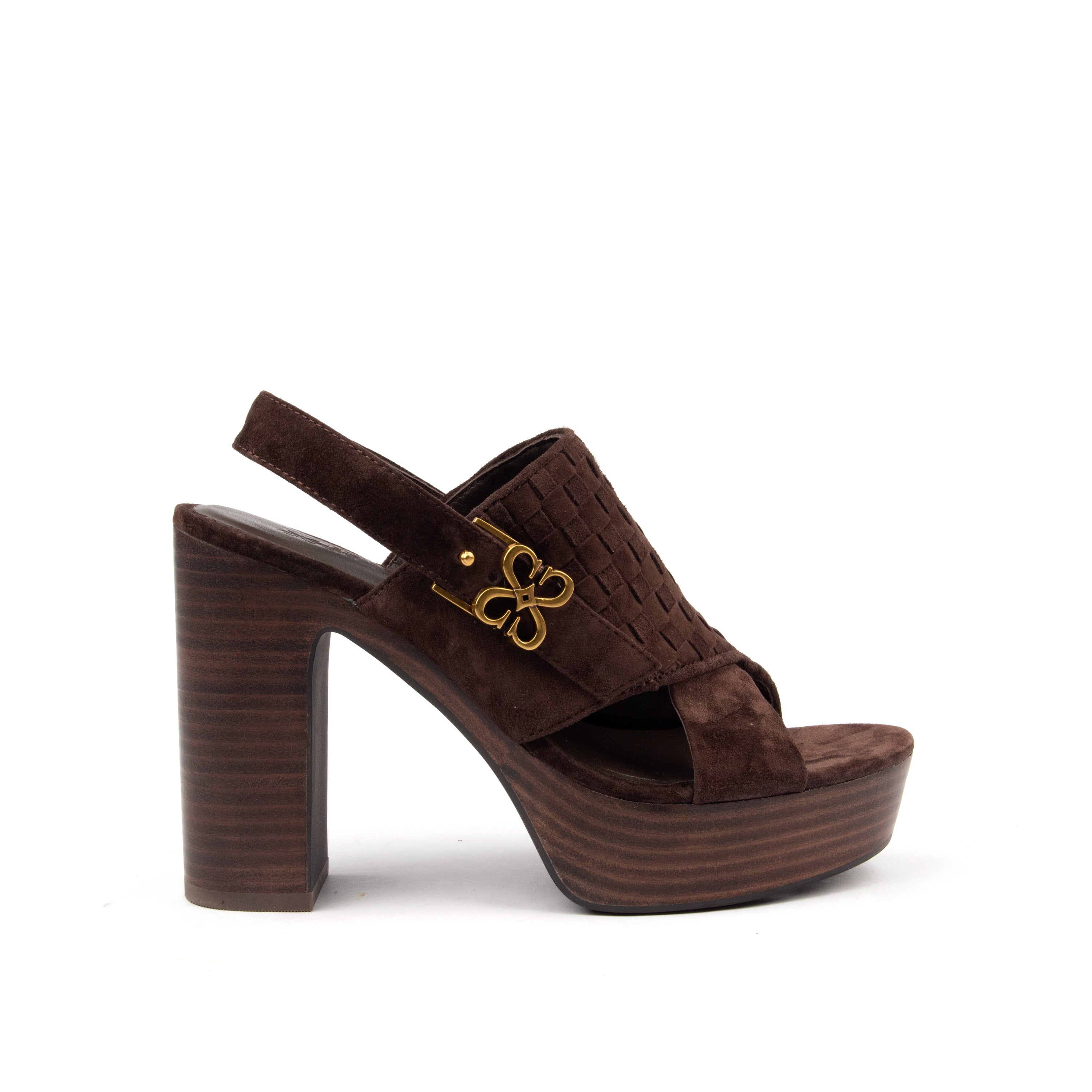 Woven Platform Slingback Sandal