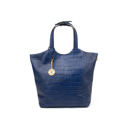 Paris Tote – The Ultimate Croc-Embossed Leather Bag
