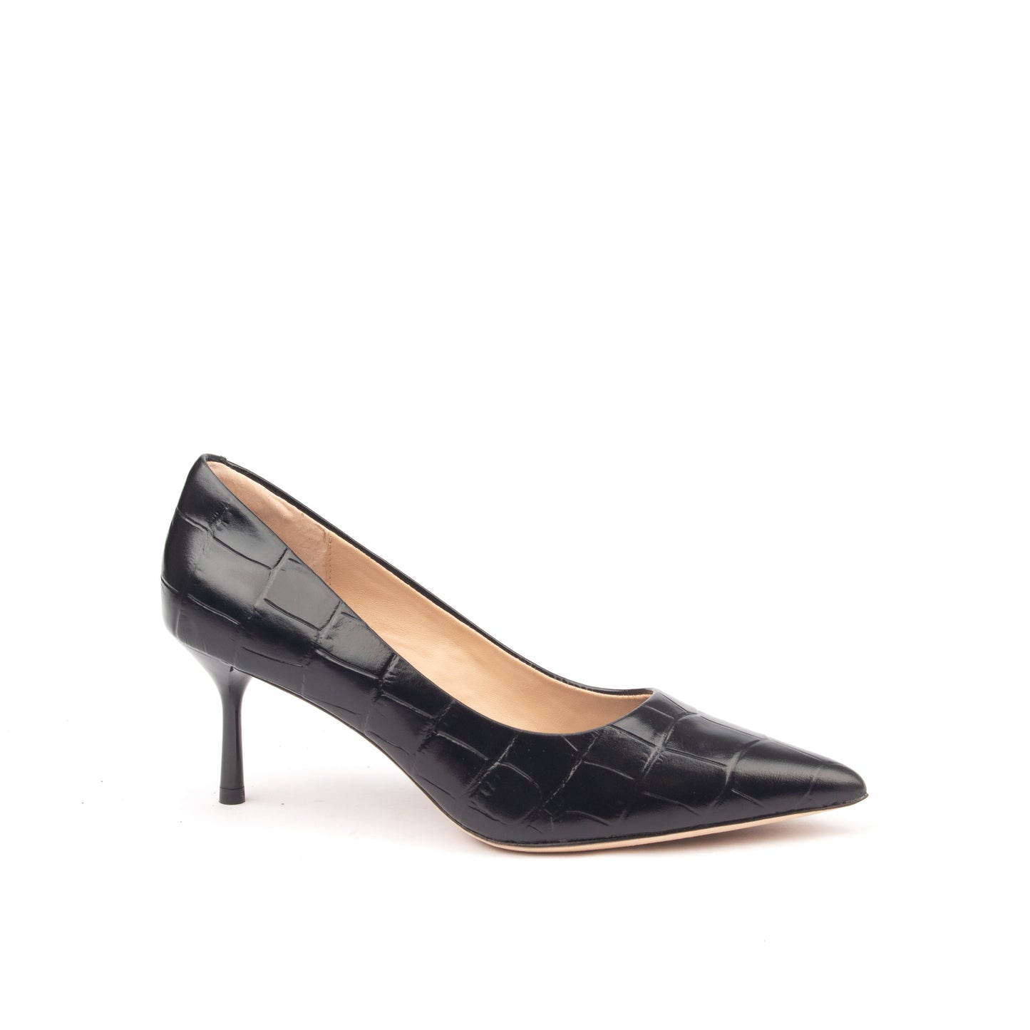 Re-Imagine Croc – Croc Print Leather Pumps
