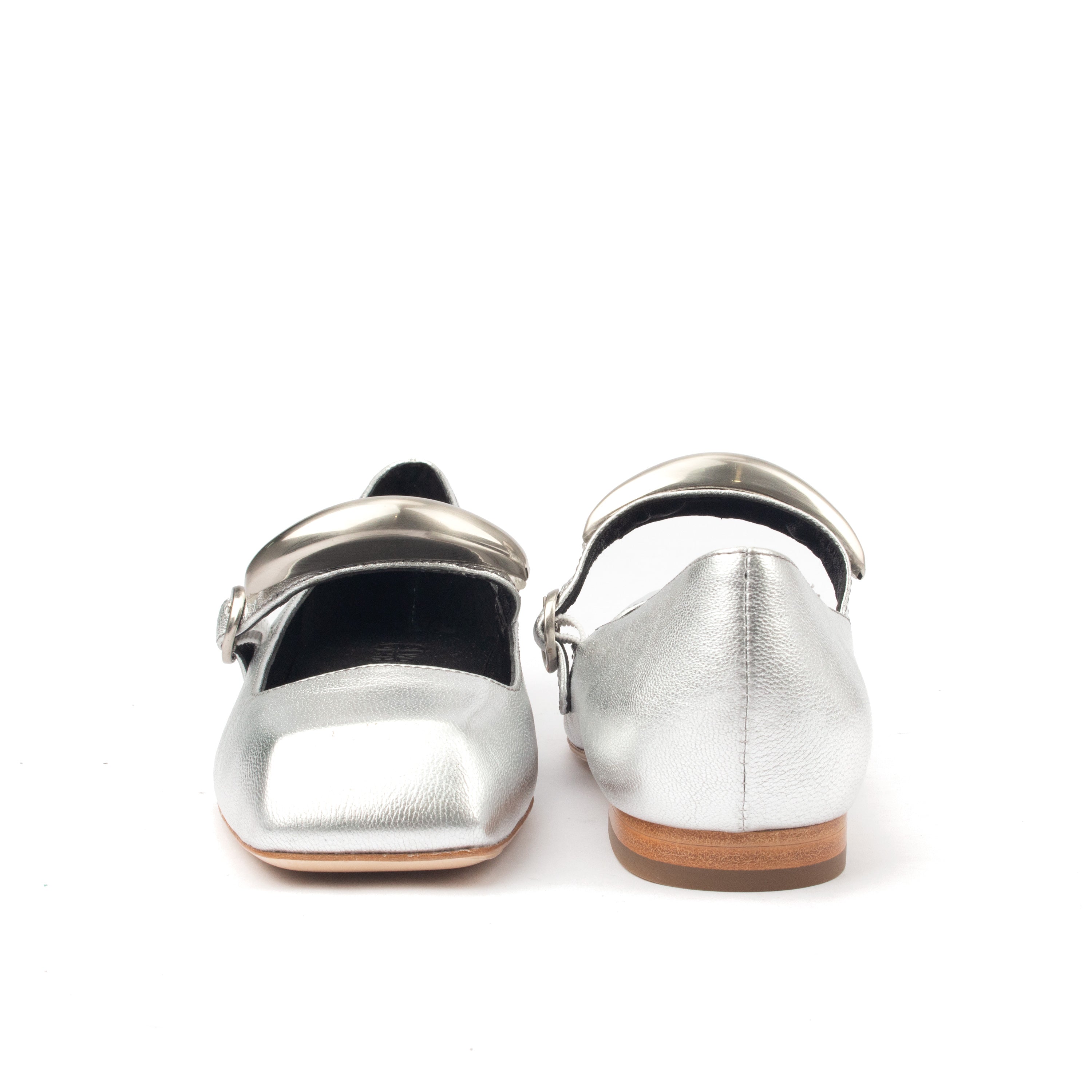 TIMES SQUARE – A Luxe Metallic Flat with Modern Glamour