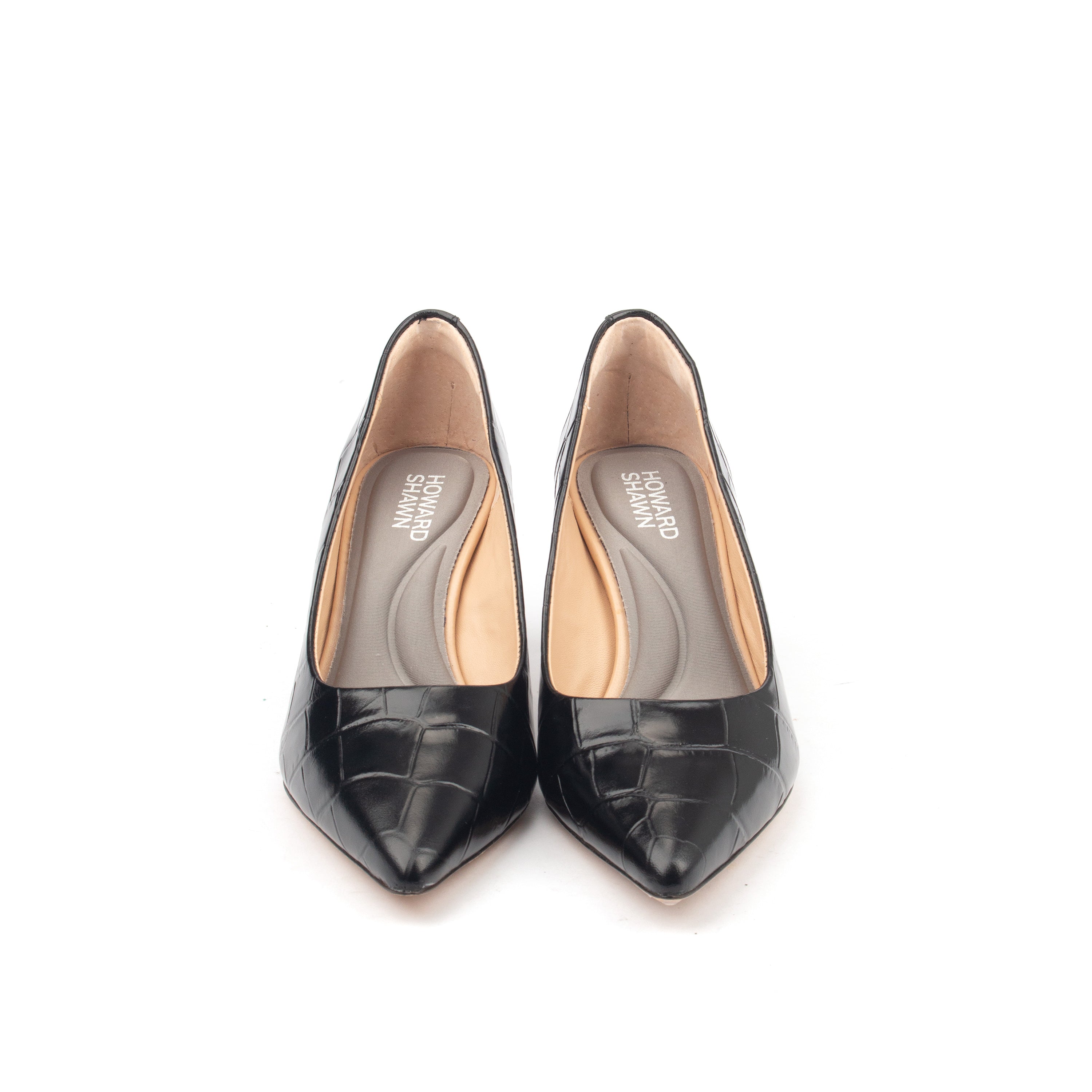 Re-Imagine Croc – Croc Print Leather Pumps