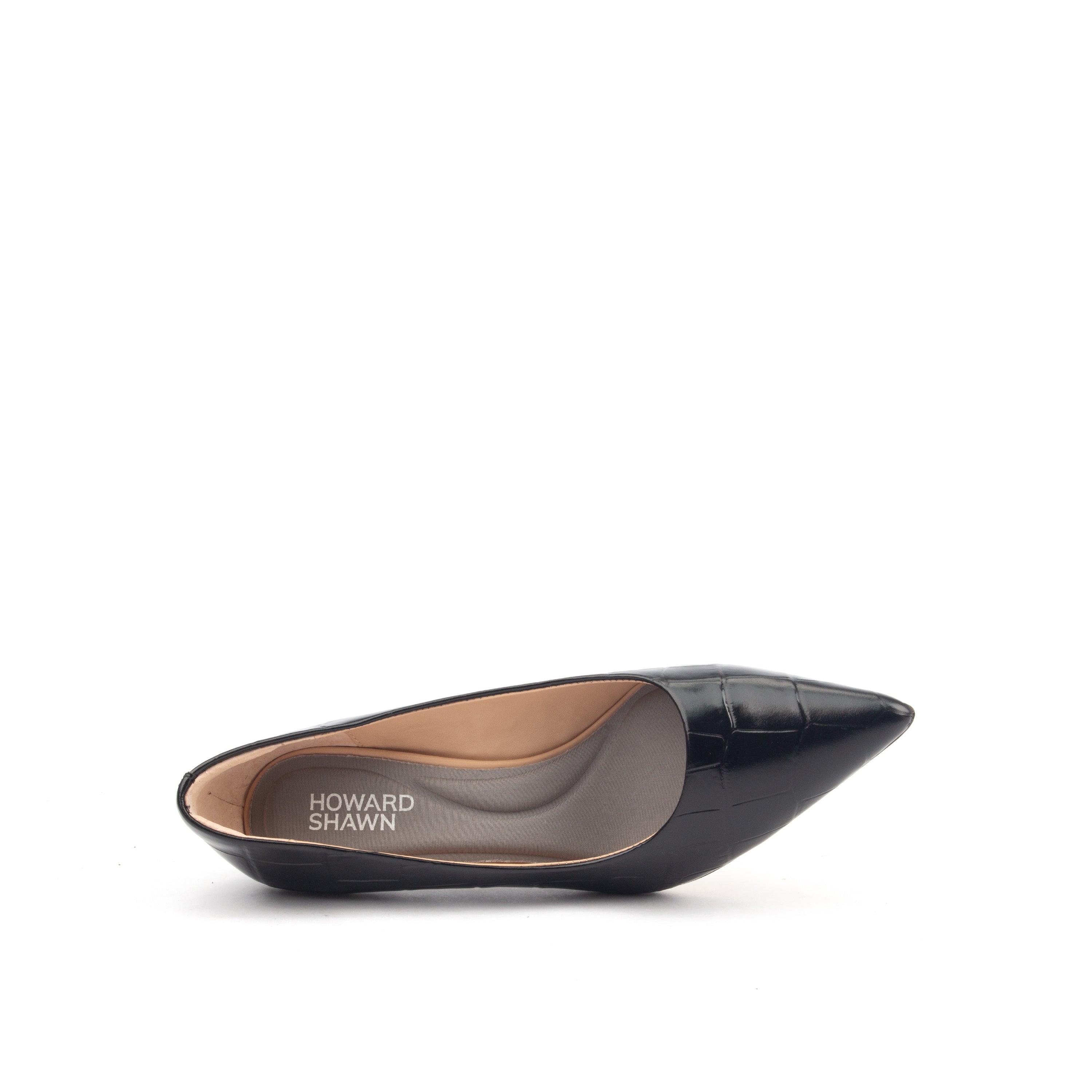 Re-Imagine Croc – Croc Print Leather Pumps