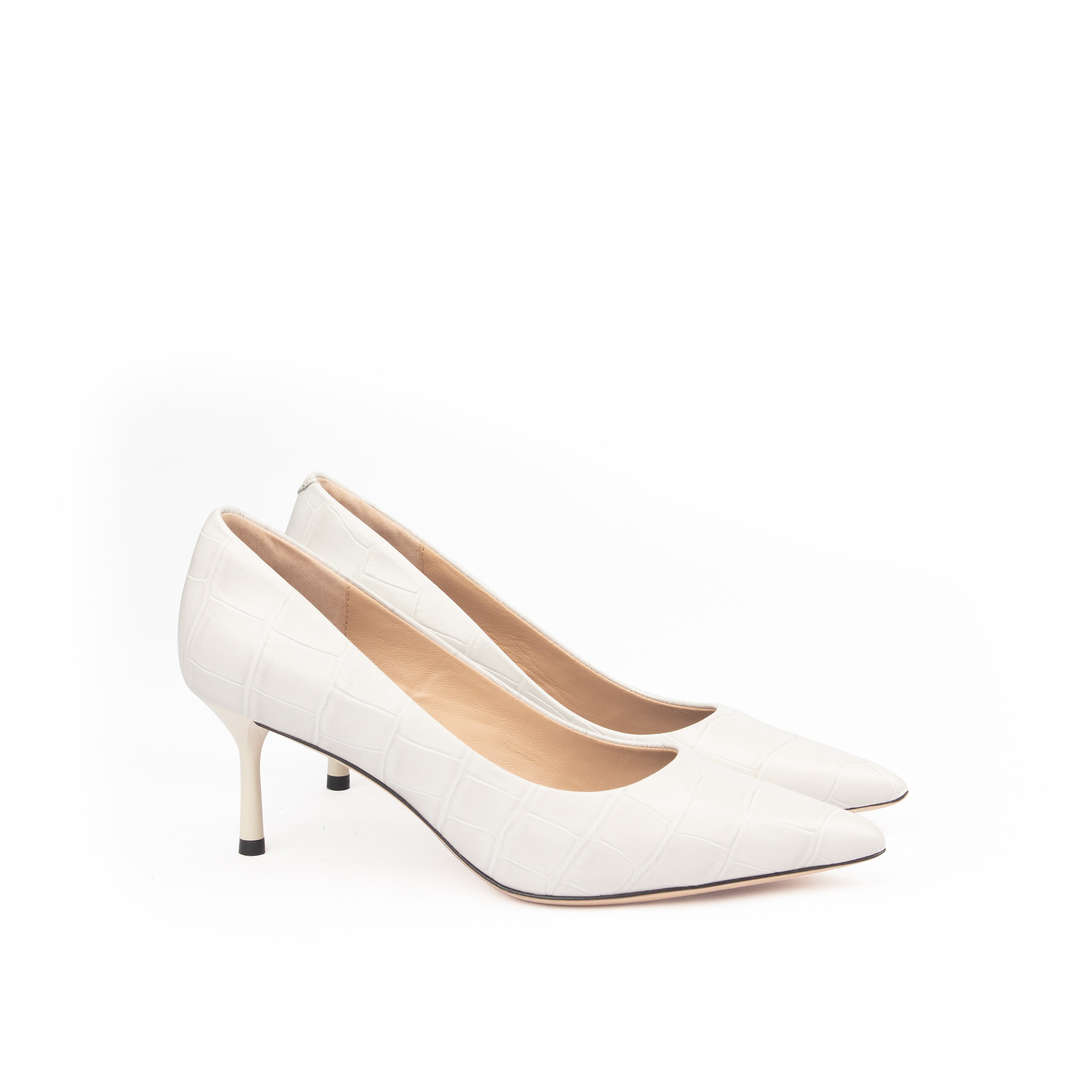 Re-Imagine Croc – Croc Print Leather Pumps