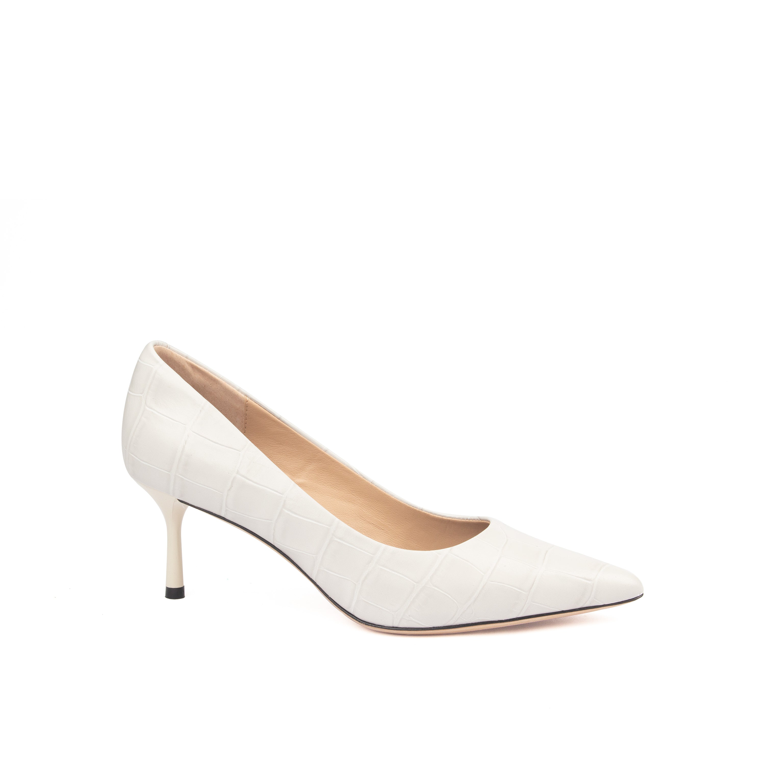 Re-Imagine Croc – Croc Print Leather Pumps