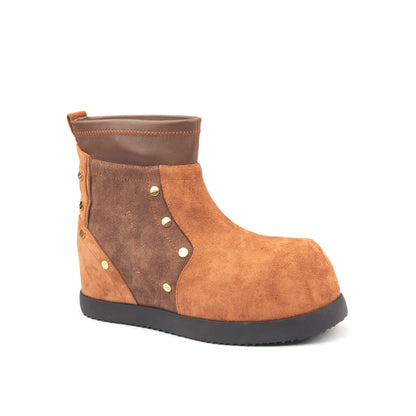 Stud Lacoste Suede Boots – Rugged, Stylish & Unstoppable