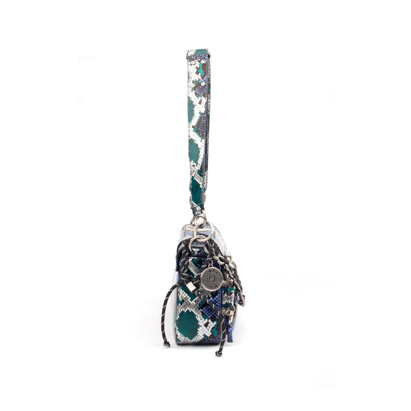 Metallic Nappa & Calf Snake Handbag – A Statement of Luxury