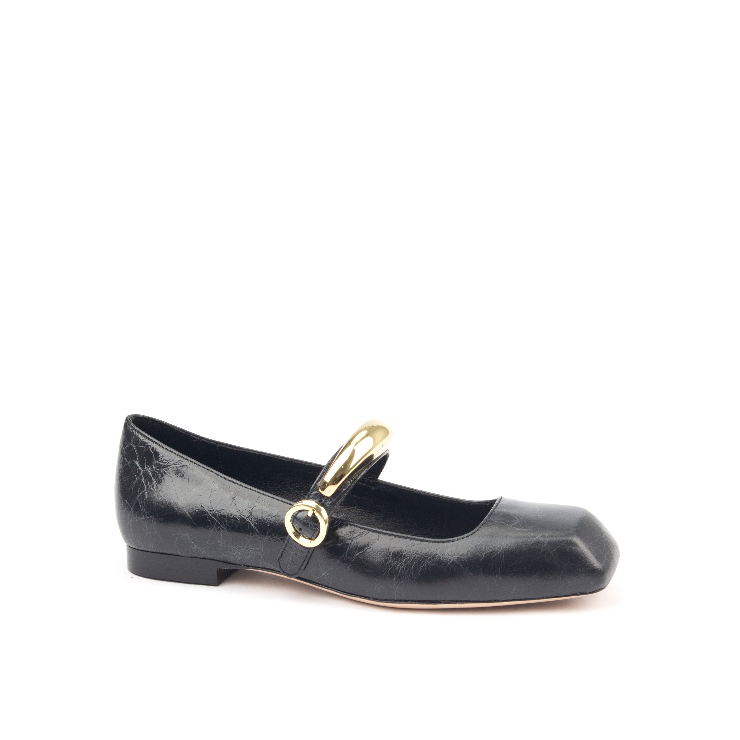 TIMES SQUARE – A Luxe Metallic Flat with Modern Glamour