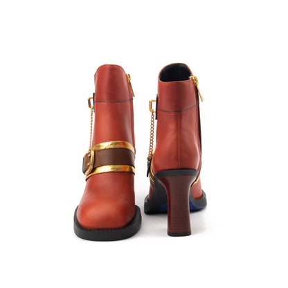 Rinimi Heeled Ankle Boots – Bold, Sophisticated & Timeless