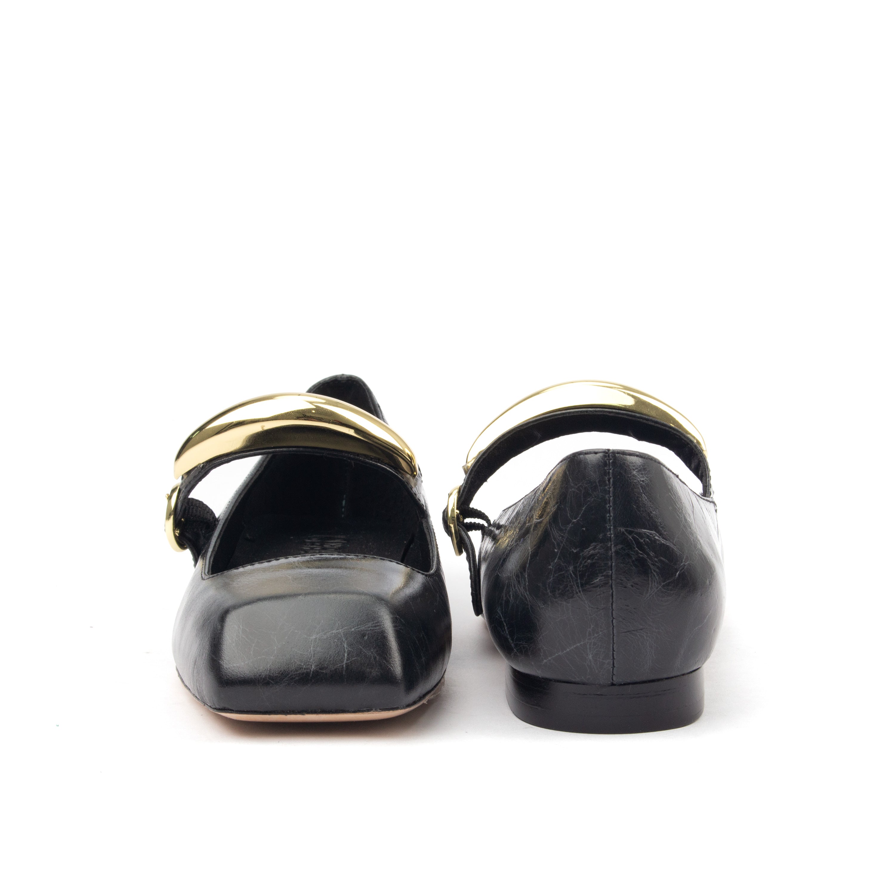 TIMES SQUARE – A Luxe Metallic Flat with Modern Glamour