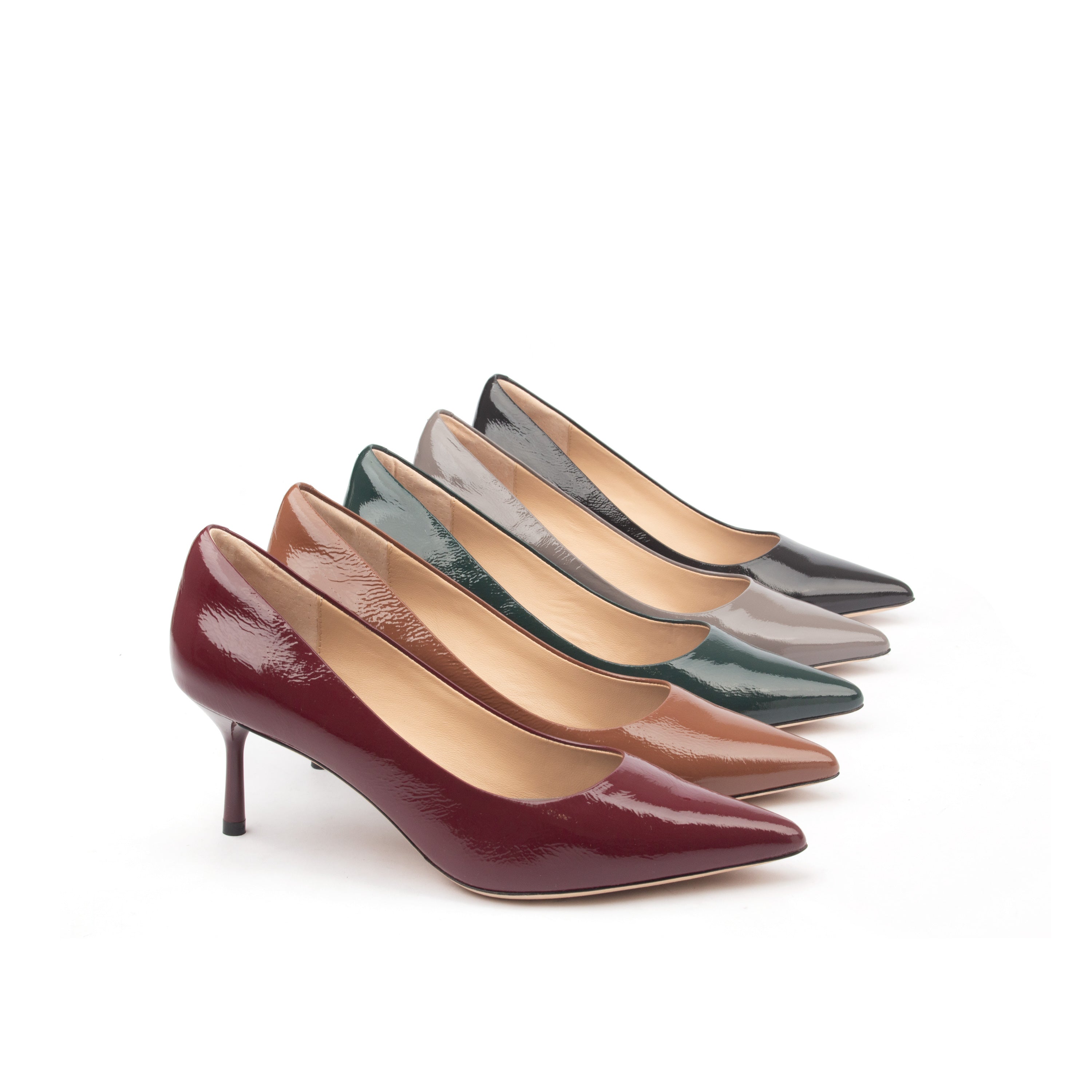 Re-Imagine Pat – Naplak Leather Pumps