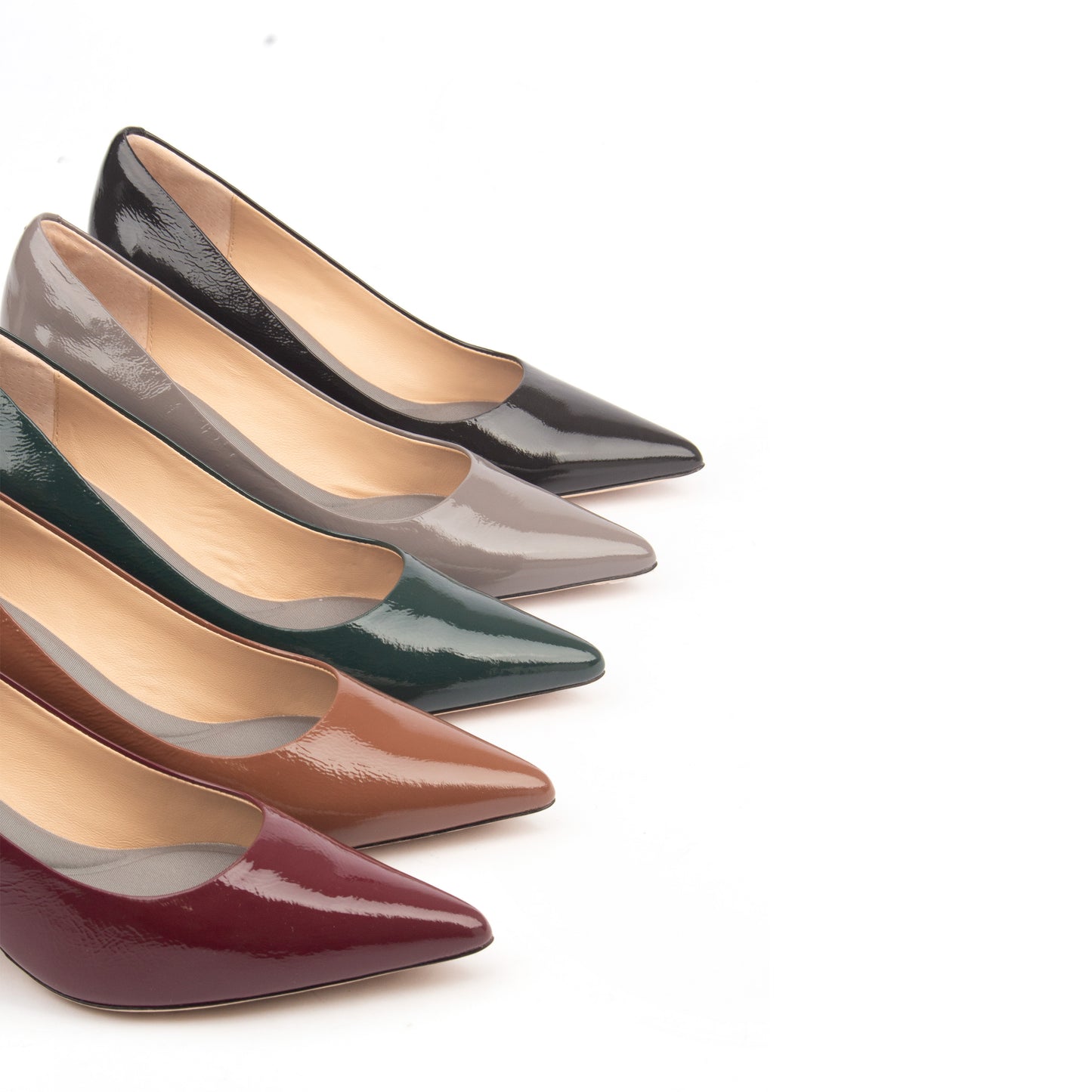 Re-Imagine Pat – Naplak Leather Pumps