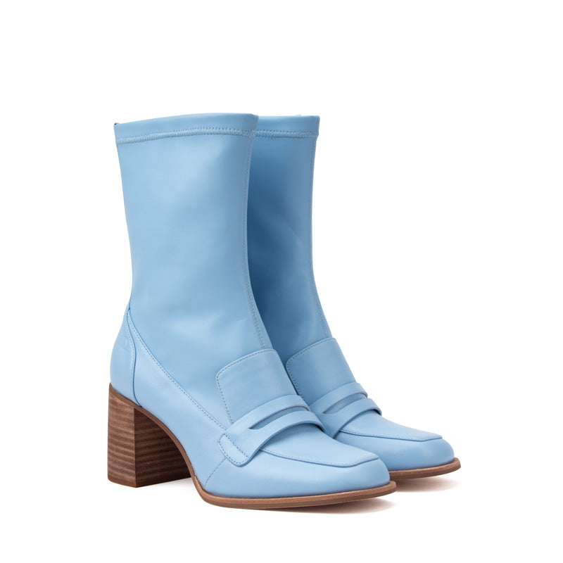 Blue Mary Jane Sock Boots: Upgrade Your Style