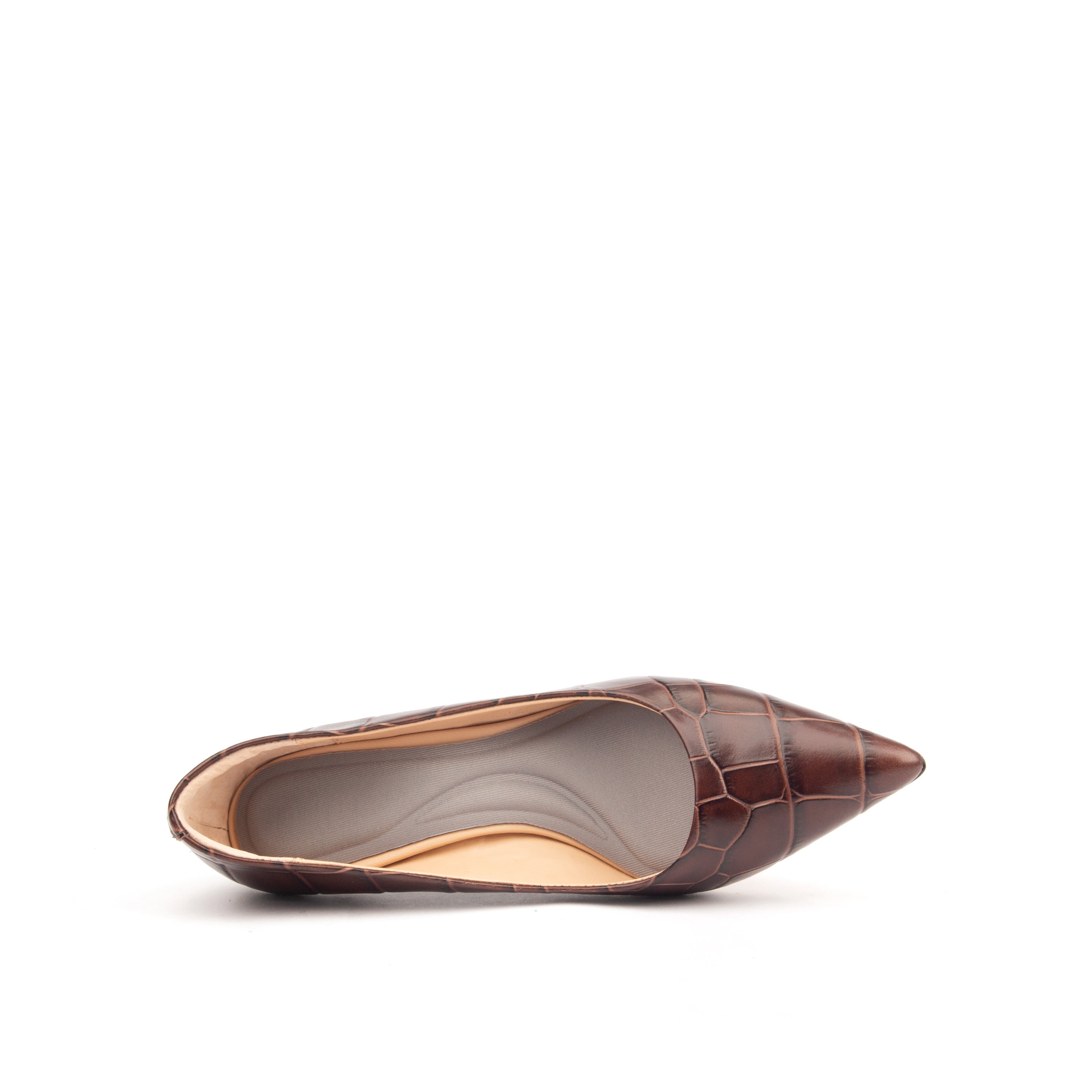 Re-Imagine Croc – Croc Print Leather Pumps