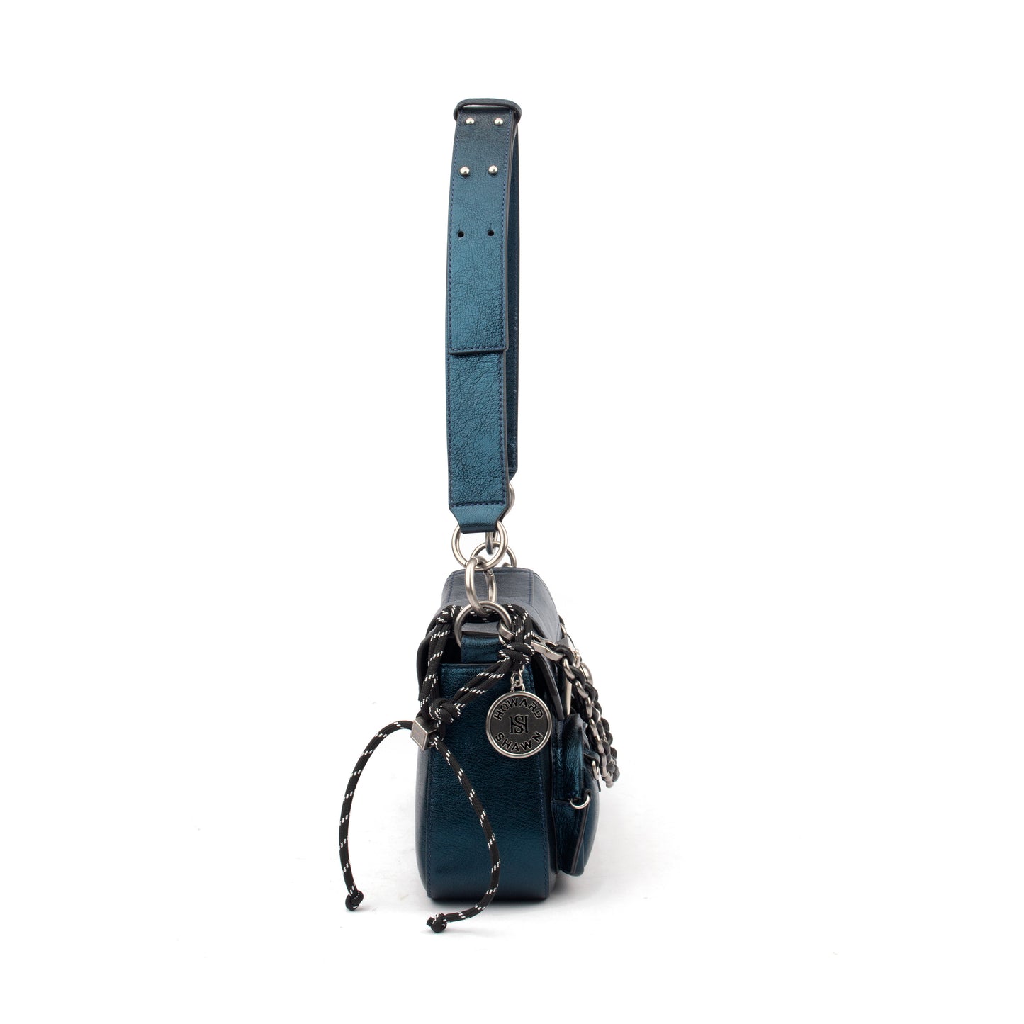 Metallic Nappa & Calf Snake Handbag – A Statement of Luxury