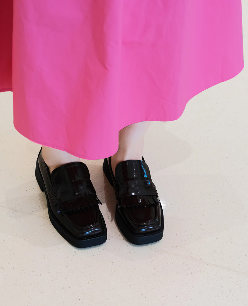 Sophisticated Black Penny Loafers