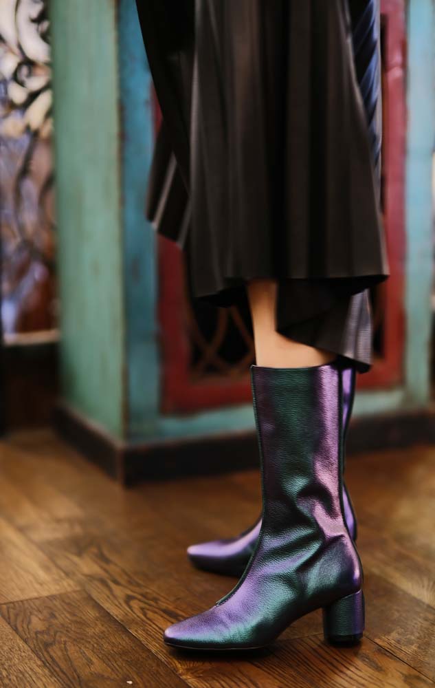 The 60's Inspired Mid-Calf Boot