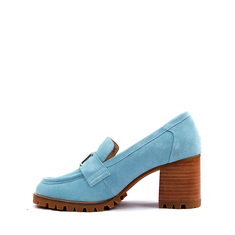 Experience Comfort with Chunky Heel Loafers