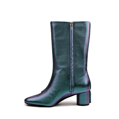 The 60's Inspired Mid-Calf Boot