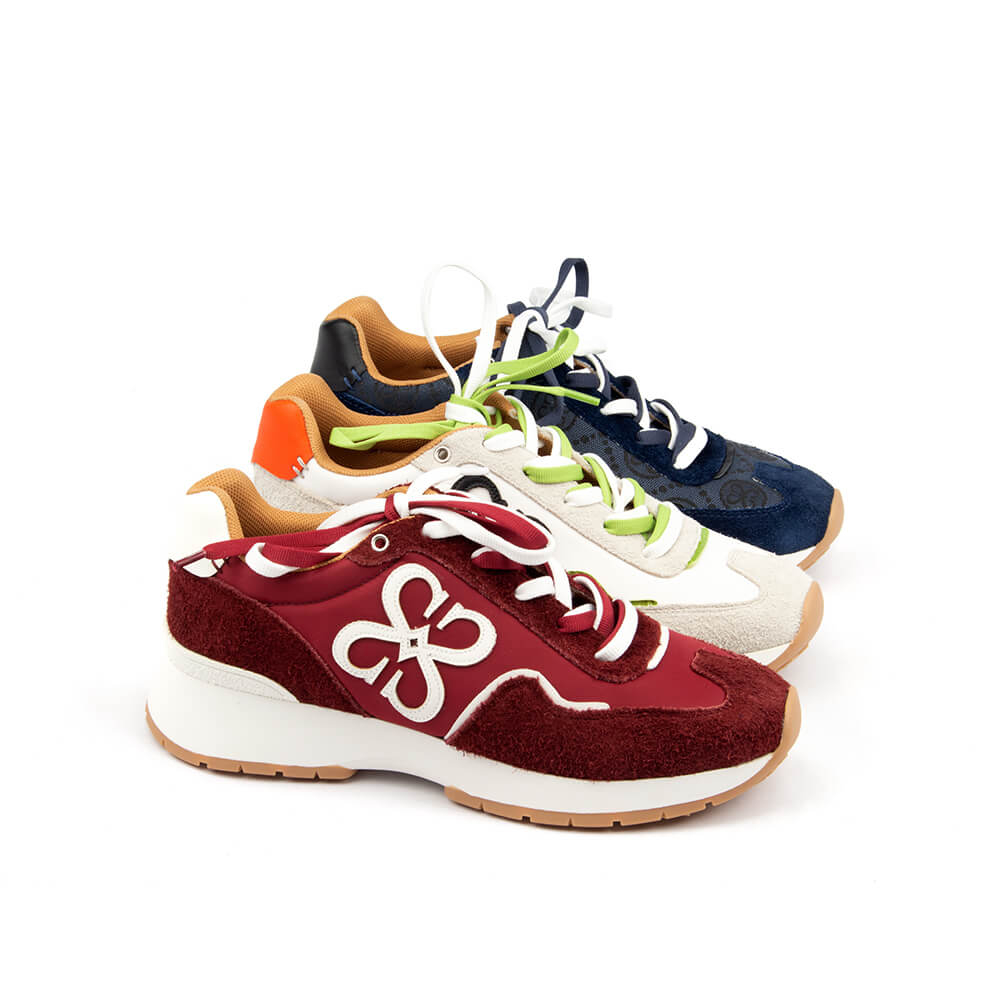 Chunky runner sneakers with signature logo — perfect everyday statement shoe