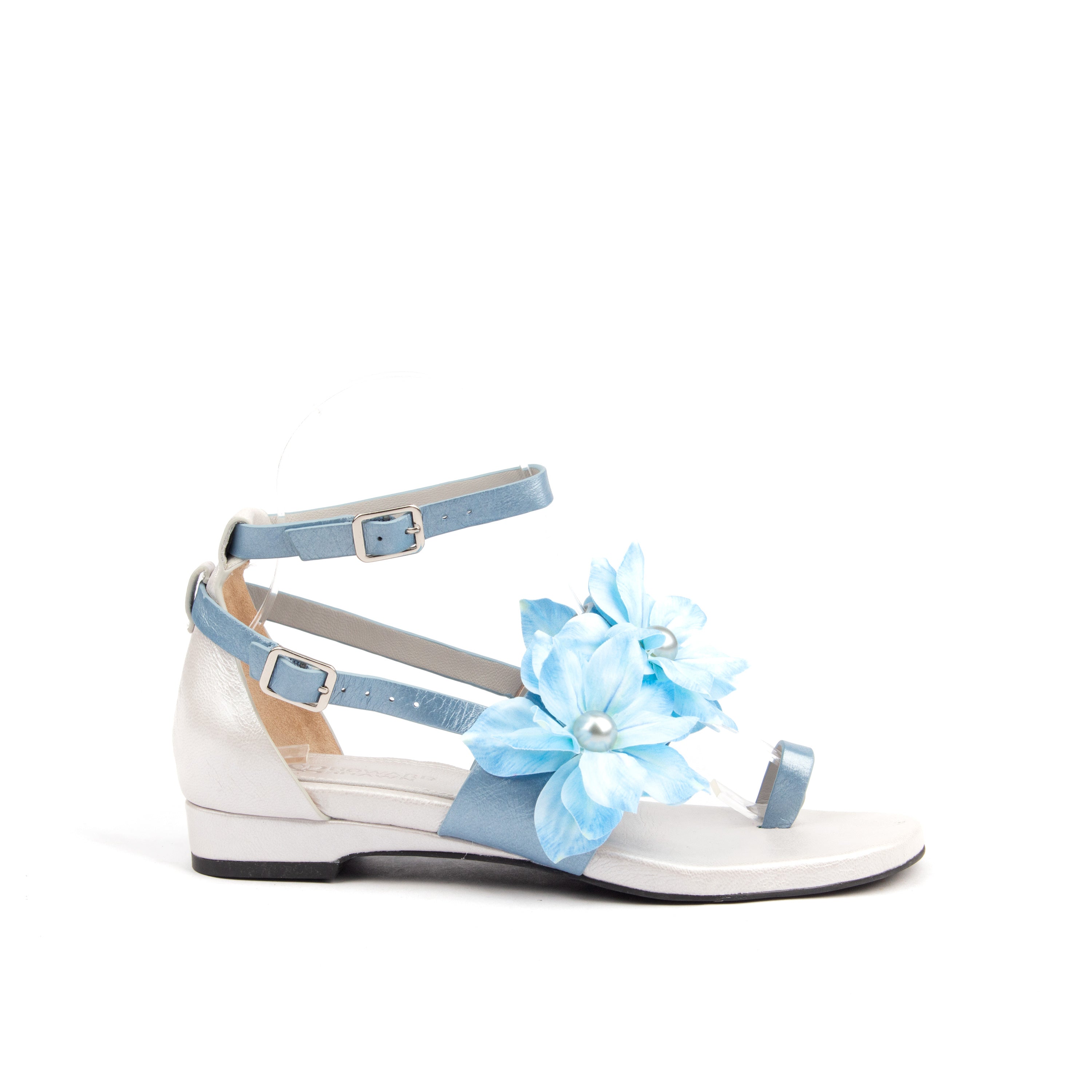 Floral Strap Sandal – Elegant Comfort Edition