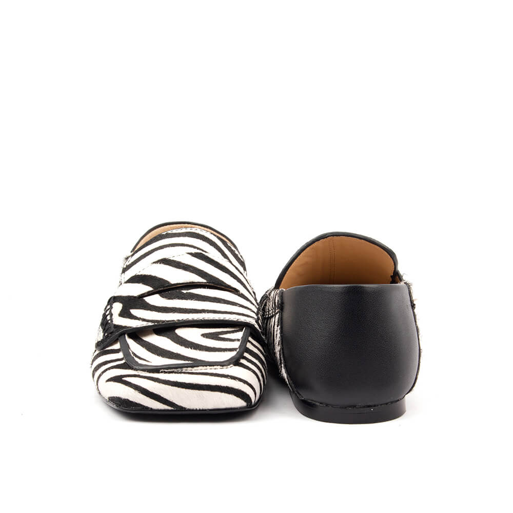 Designer-style animal print women's shoes